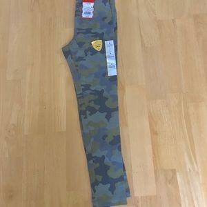 Girls Cat and Jack army leggings